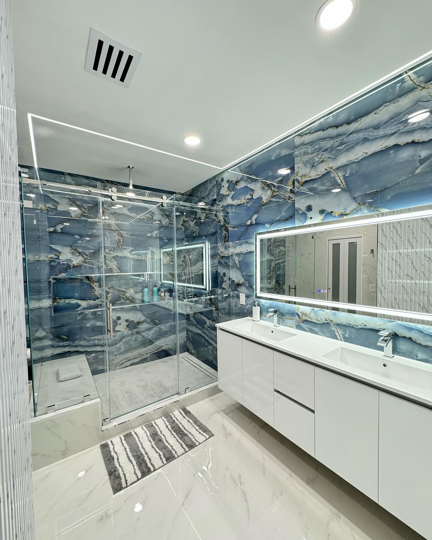 Bay Harbor Islands Frameless Glass Shower Doors